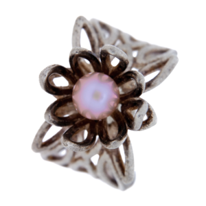 Ring Lace Leaf Lotus