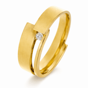 Gouden Fantasie Ring Briljant
