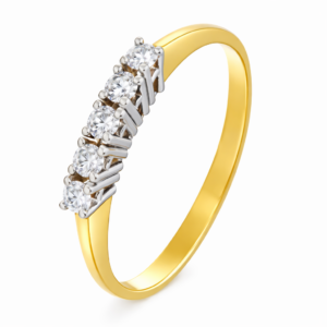 Bicollor Ring Briljant