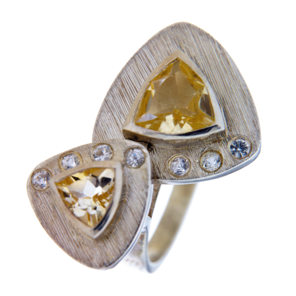 Fantasie Triangolo Ring Citrien Saffier