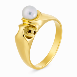 Gouden Ring Cultive Parel