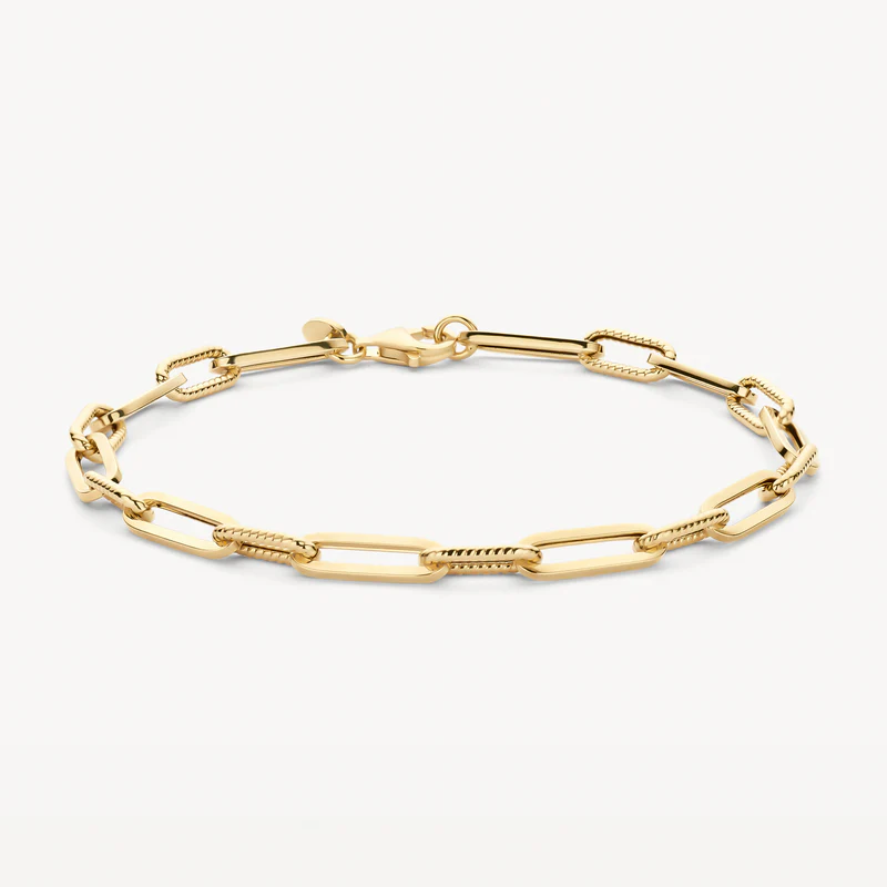 Armband Koordmotief Schakels 14k goud