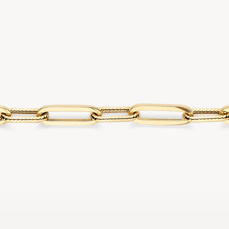Armband Koordmotief Schakels 14k goud - Afbeelding 3