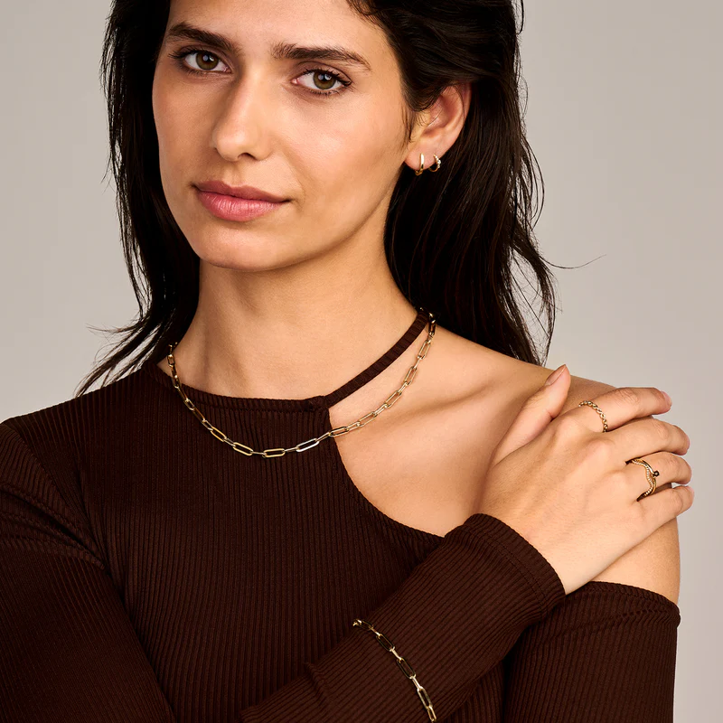 Armband Koordmotief Schakels 14k goud - Afbeelding 5