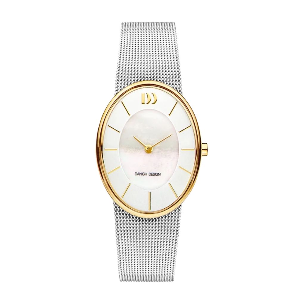 Rømø Oval Mother of Pearl Two-Tone