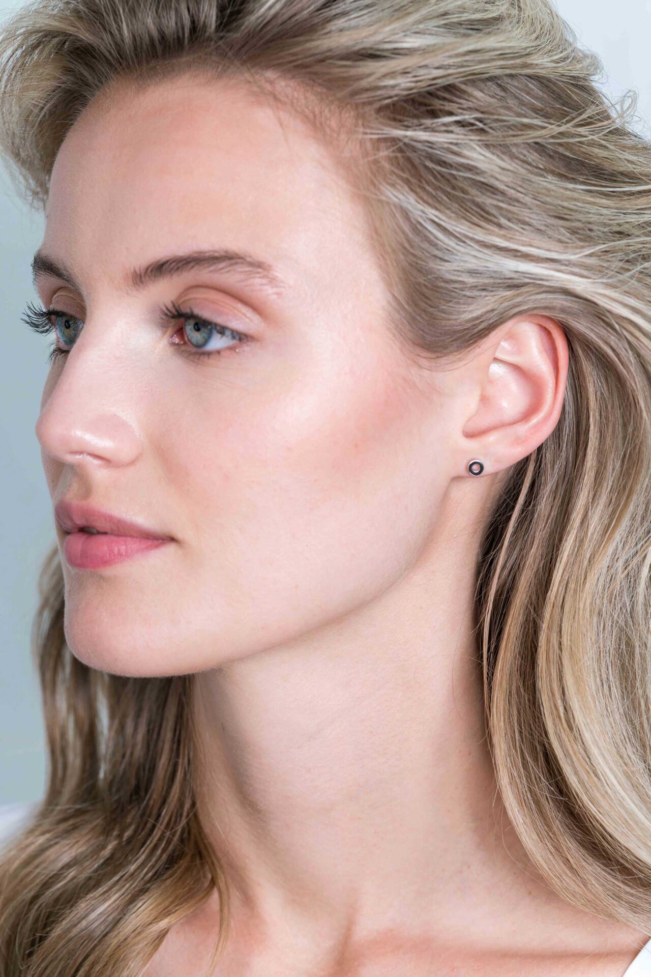 Zinzi zilveren oorknopjes 5mm open rondje