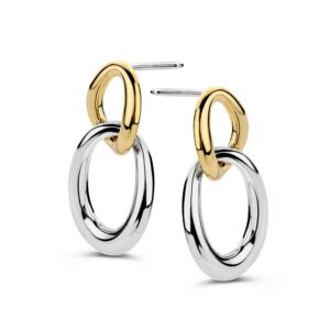 Oorringen zilver/goud