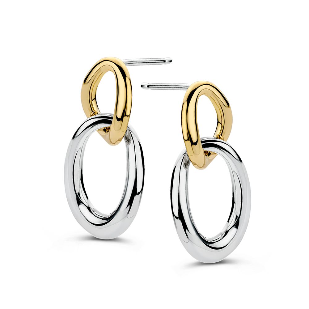 Oorringen zilver/goud