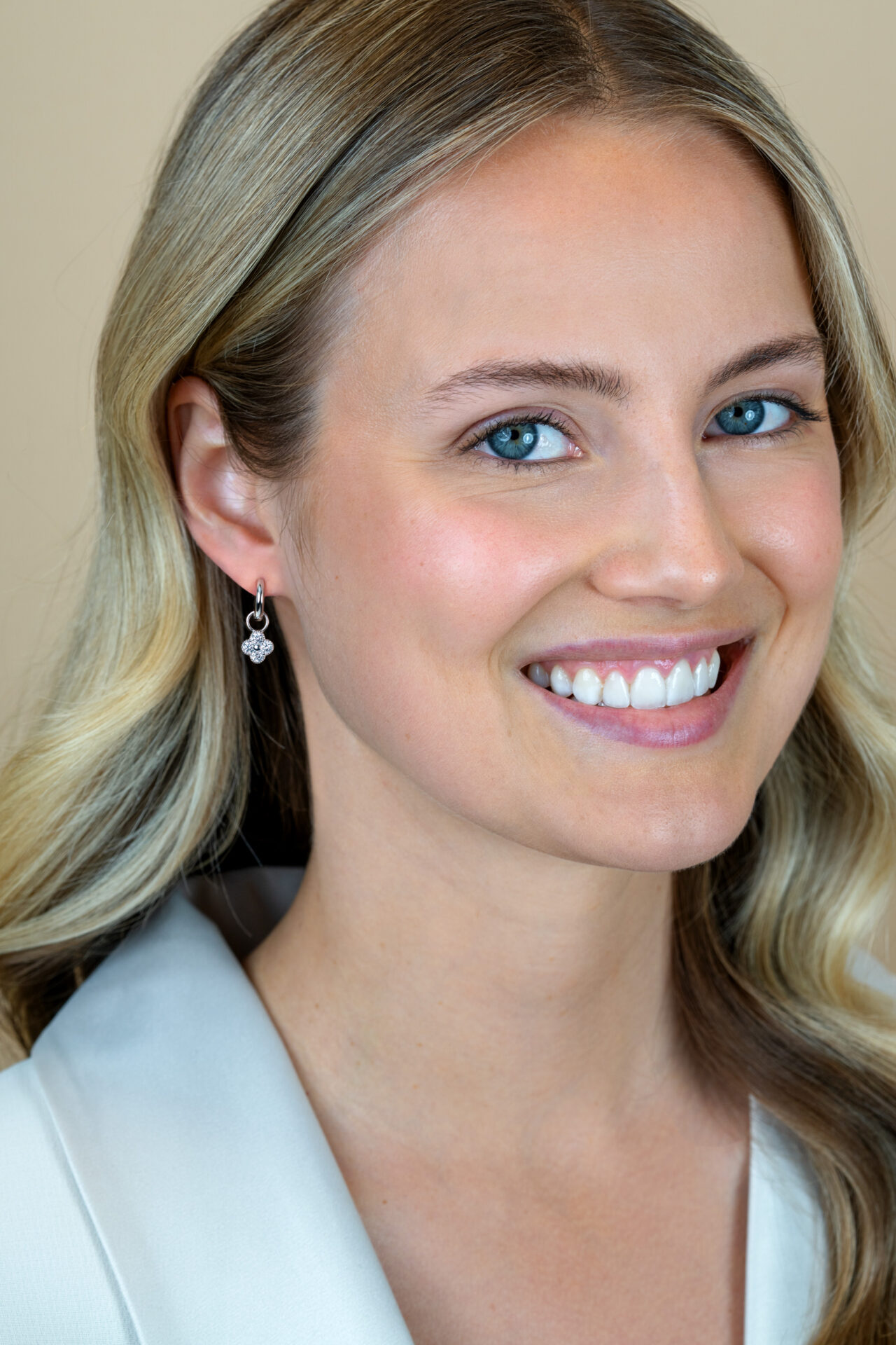 Zinzi zilveren oorbedels klavertje