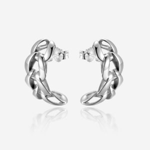 Tecum oorbellen zilver