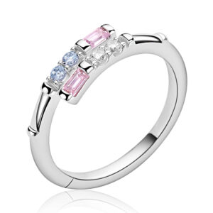 ZINZI zilveren multi-look ring
