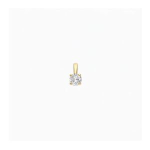 Hanger met ronde lab grown diamant